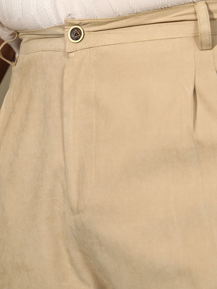 Pleated Tailored Trousers