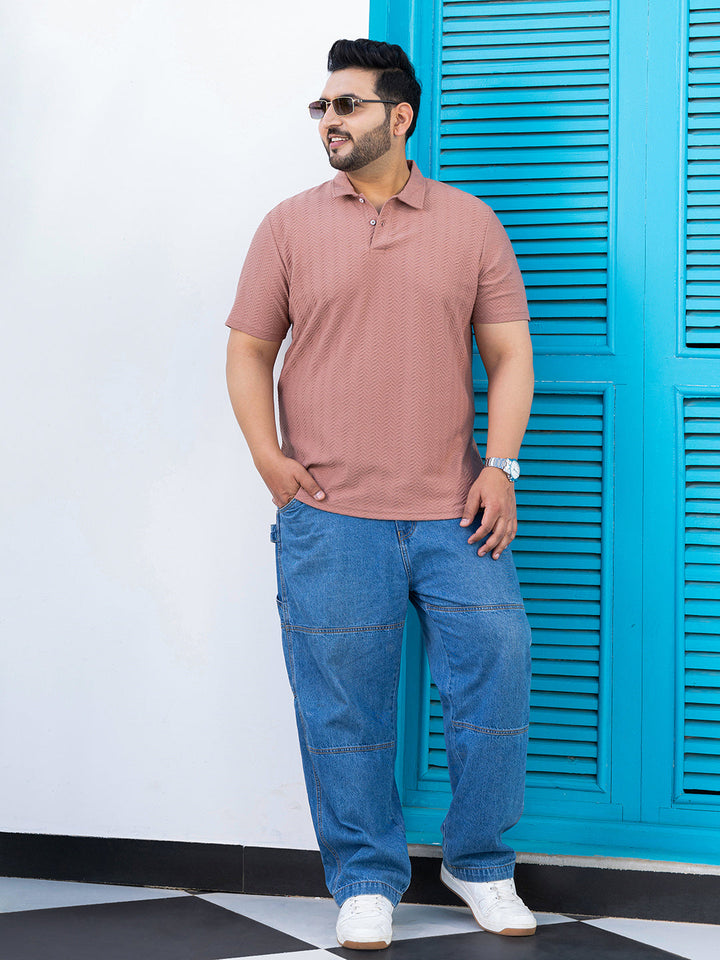 Chevron Polo T-Shirt