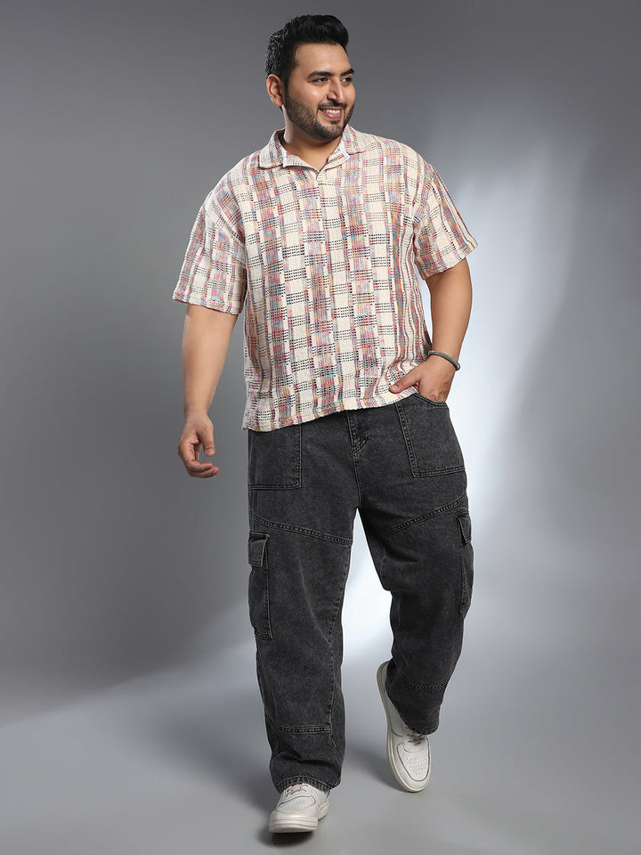 Prism Oversized Polo T-Shirt