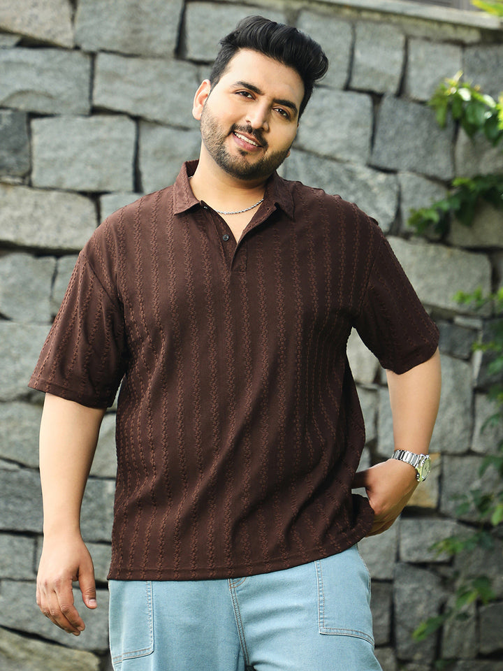 Spiralknot-Tactile Polo T-Shirt