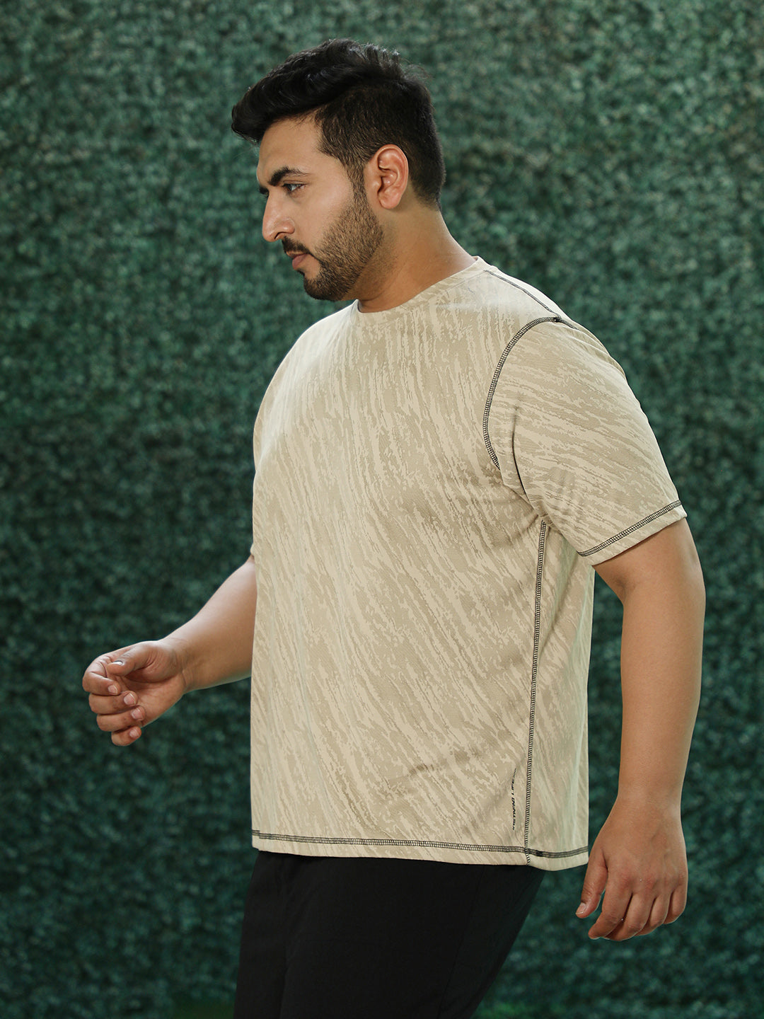 Plash-Imprint Activewear T-Shirt