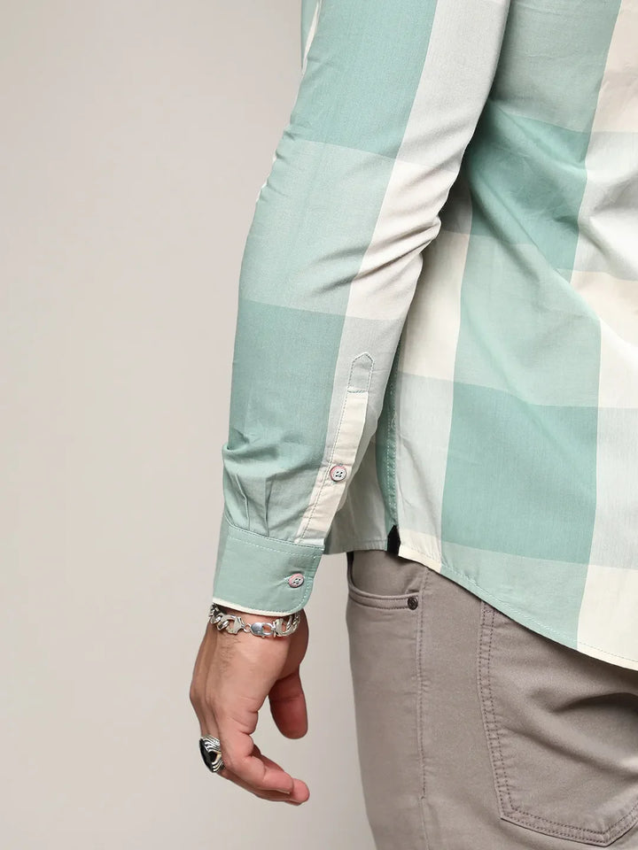 Cotton Buffalo Check Shirt