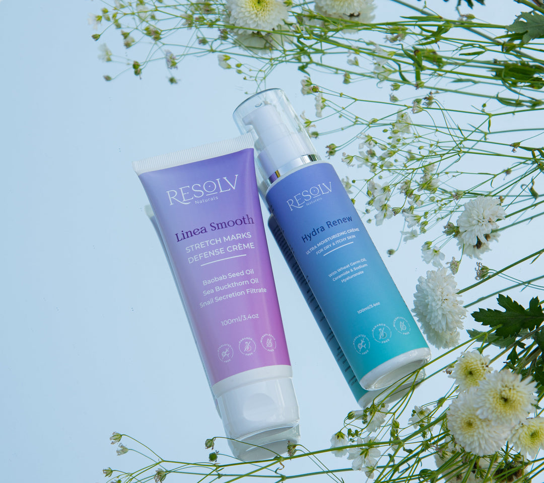 HORMONE SAFE GIFT SET FOR NEW MOM (100 ML, Pack of 2, LINEA SMOOTH + HYDRA RENEW + GIFT BOX)