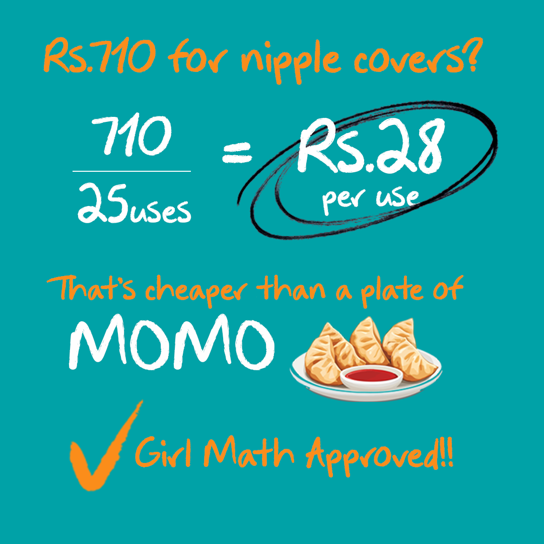 No Glue Reusable Nipple Covers