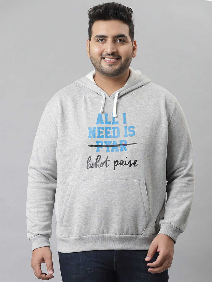 Printed Hooded Sweatshirt