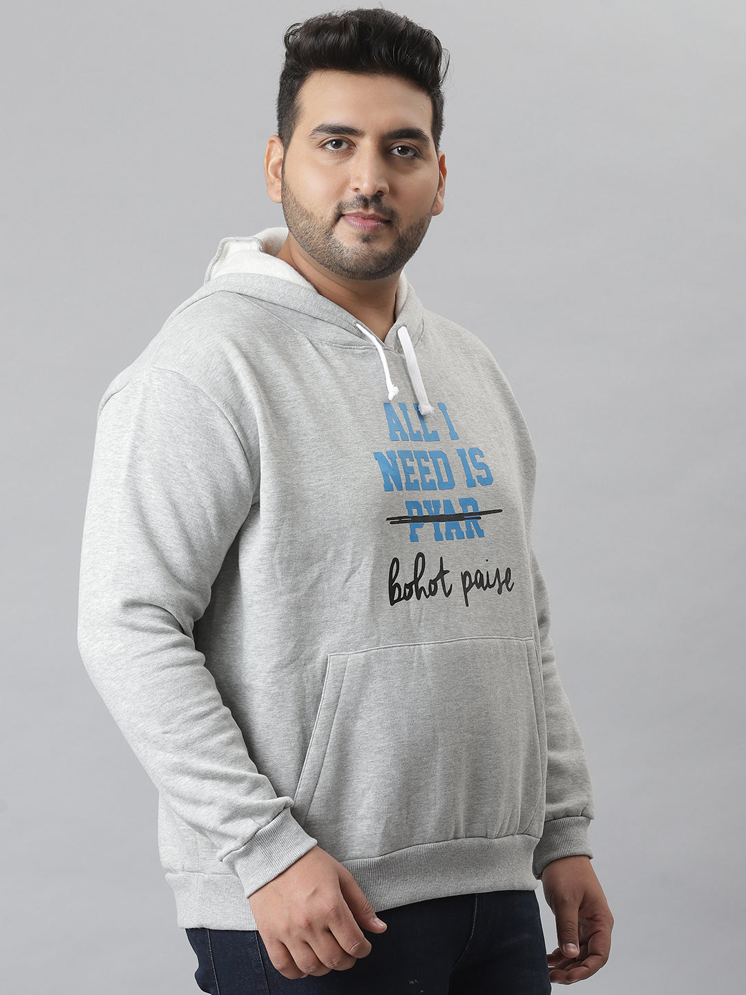 Printed Hooded Sweatshirt