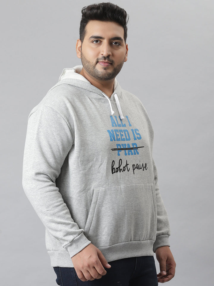 Printed Hooded Sweatshirt