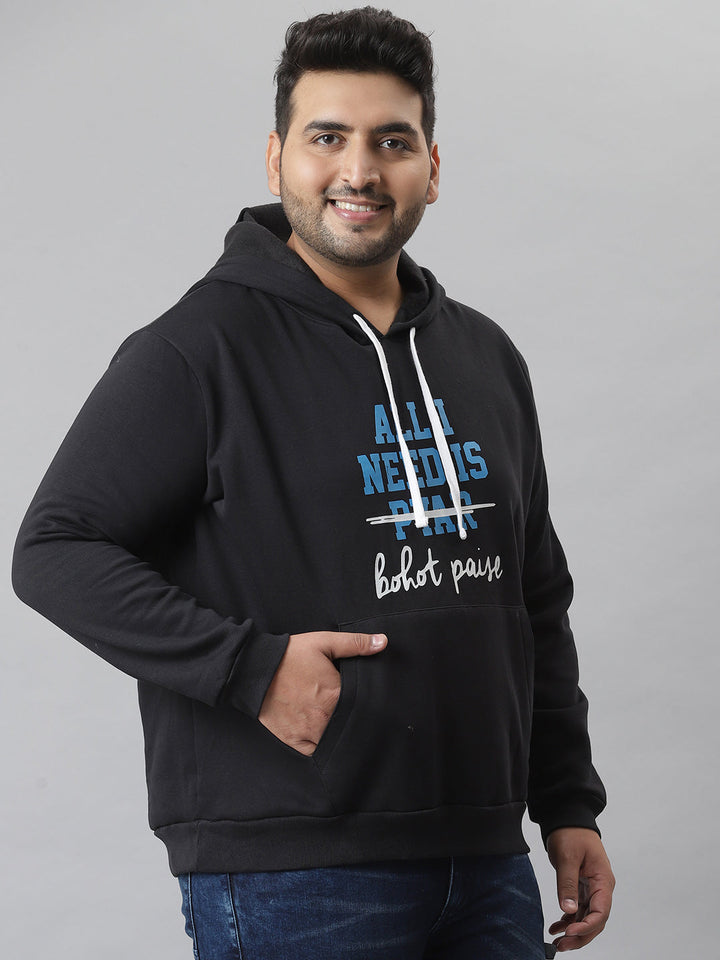 Printed Hooded Sweatshirt