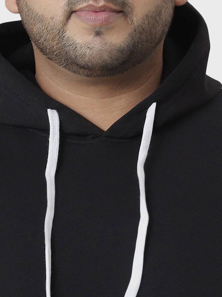 Printed Stylish Casual Winter Hooded Sweatshirt
