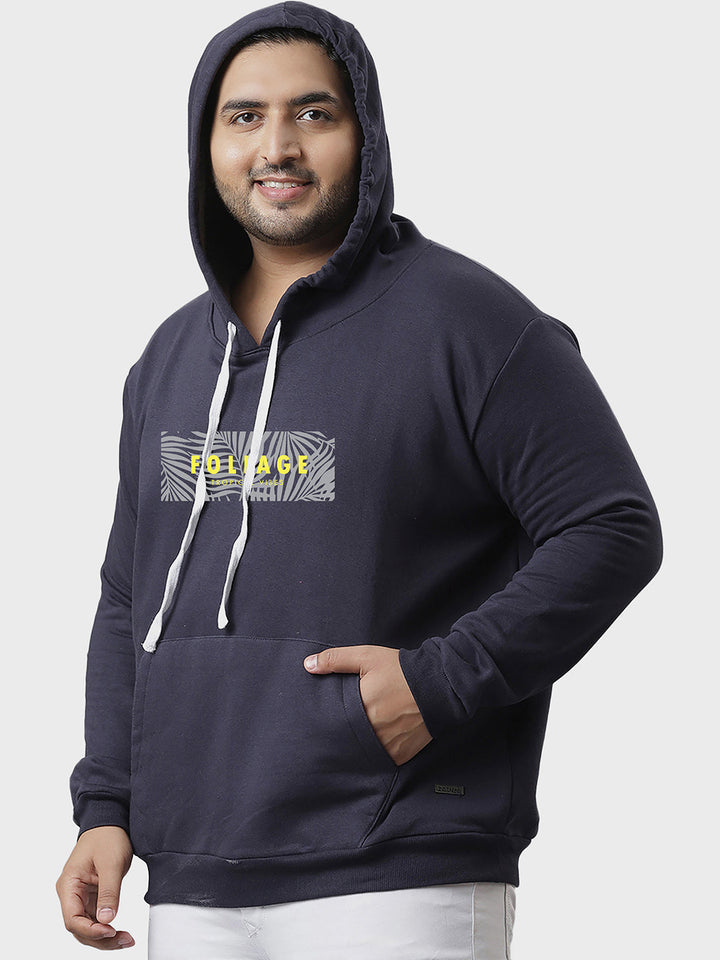 Solid Stylish Casual Winter Hooded Sweatshirt