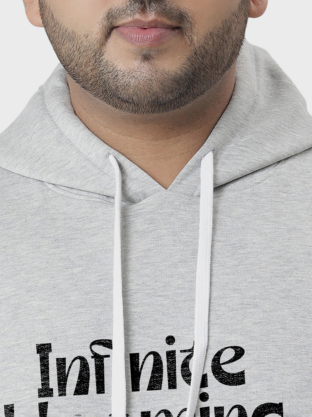 Printed Stylish Casual Winter Hooded Sweatshirt