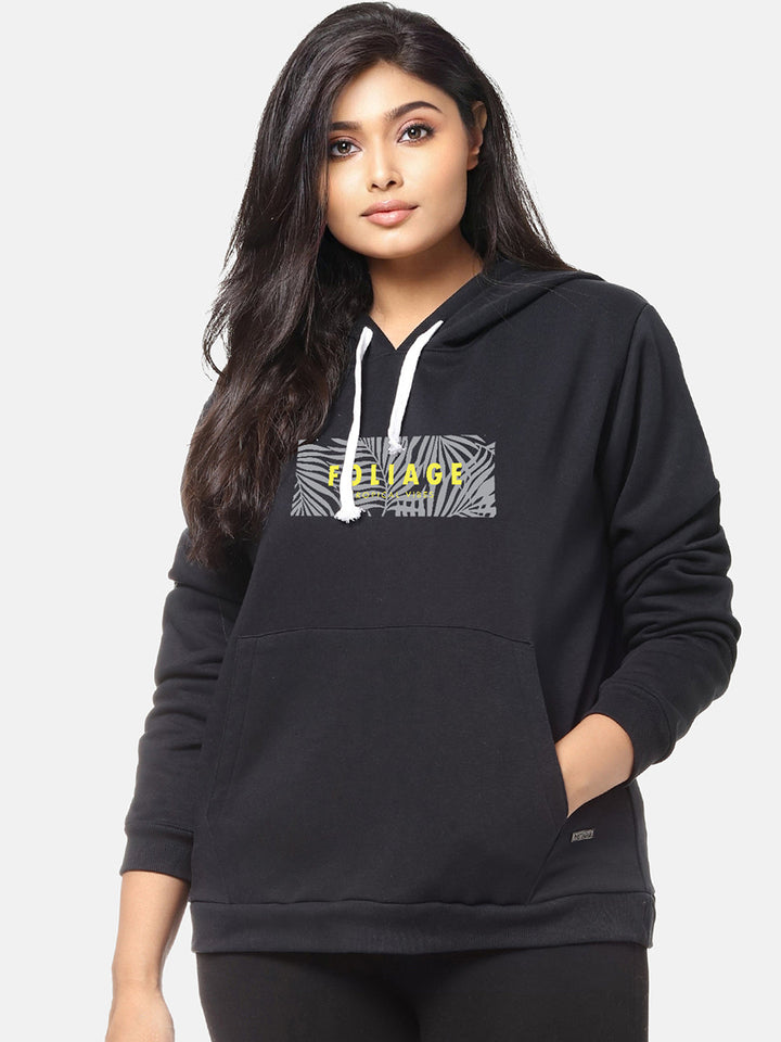 Printed Hooded Sweatshirt