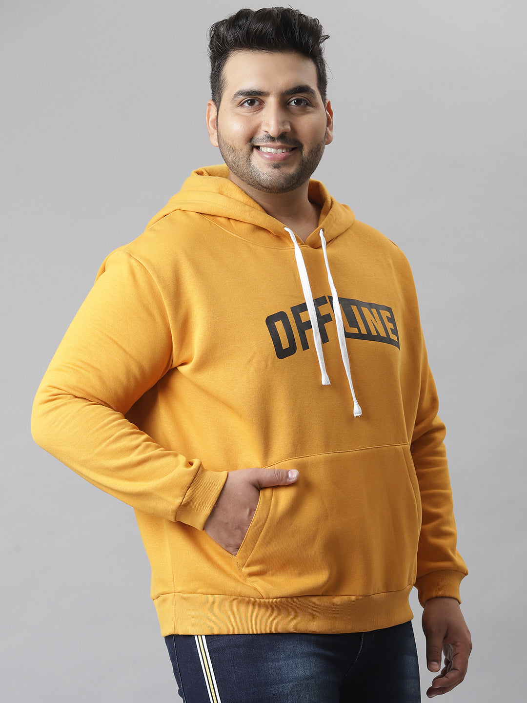 Printed Hooded Sweatshirt