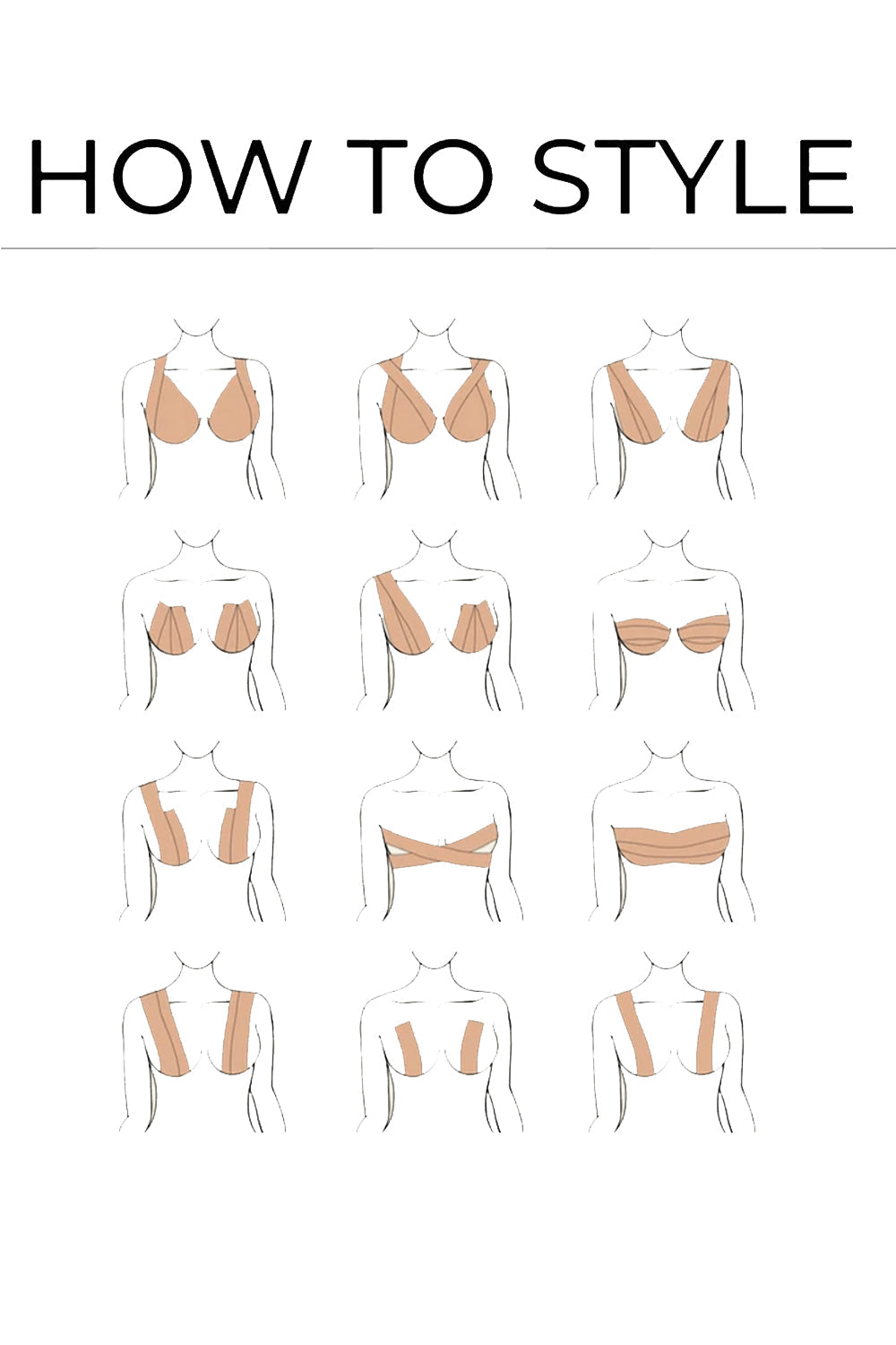 Body tape and 5 Disposable nipple pasties