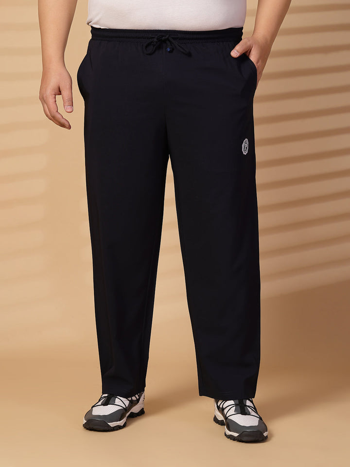 Plus Size Men Regular Fit Track Pants