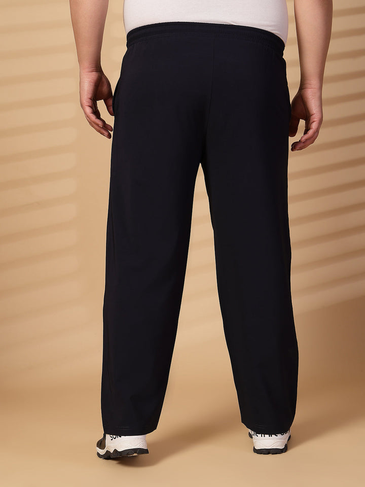 Plus Size Men Regular Fit Track Pants