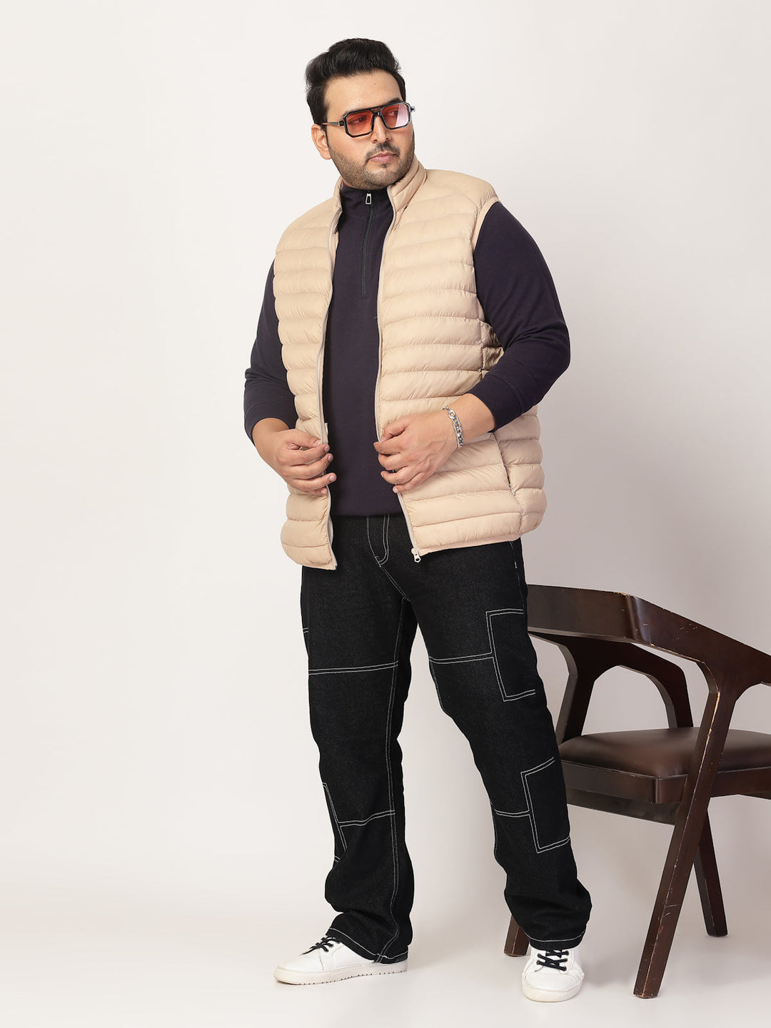 Plus Size Men Puffer Jacket