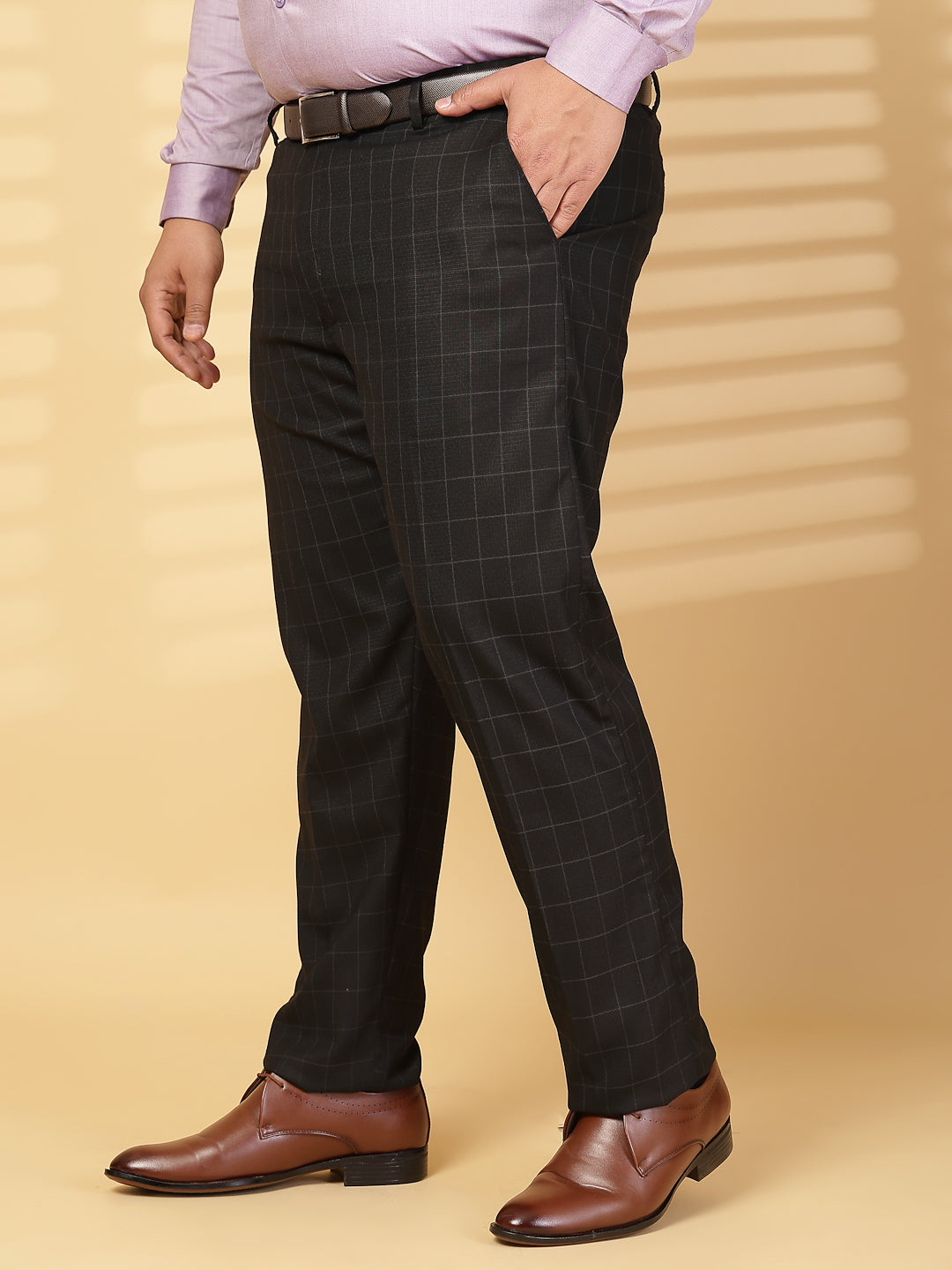 Plus Size Magic Formal Trouser With Extra Comfort