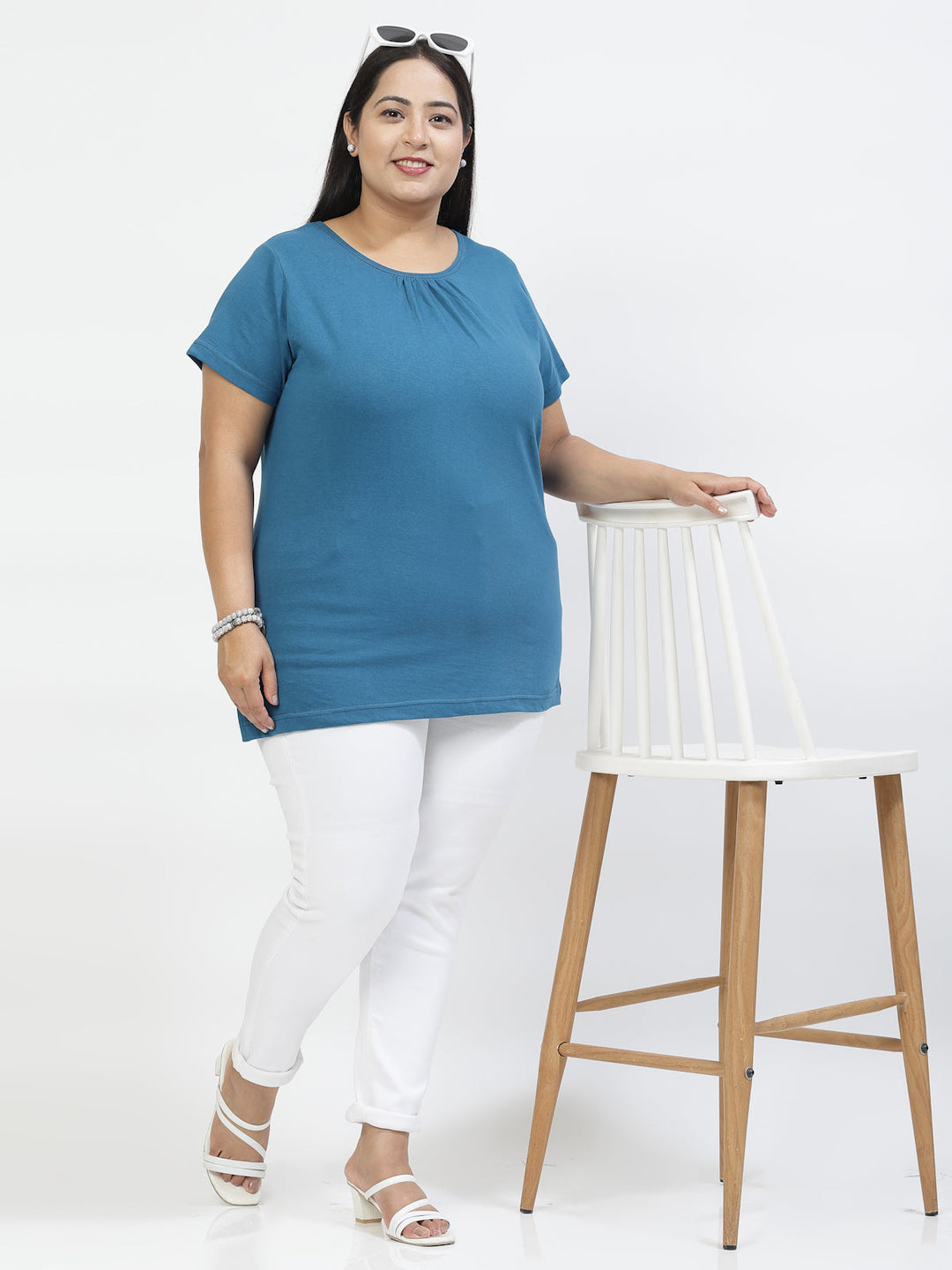 Plus Size  Cotton T-shirt