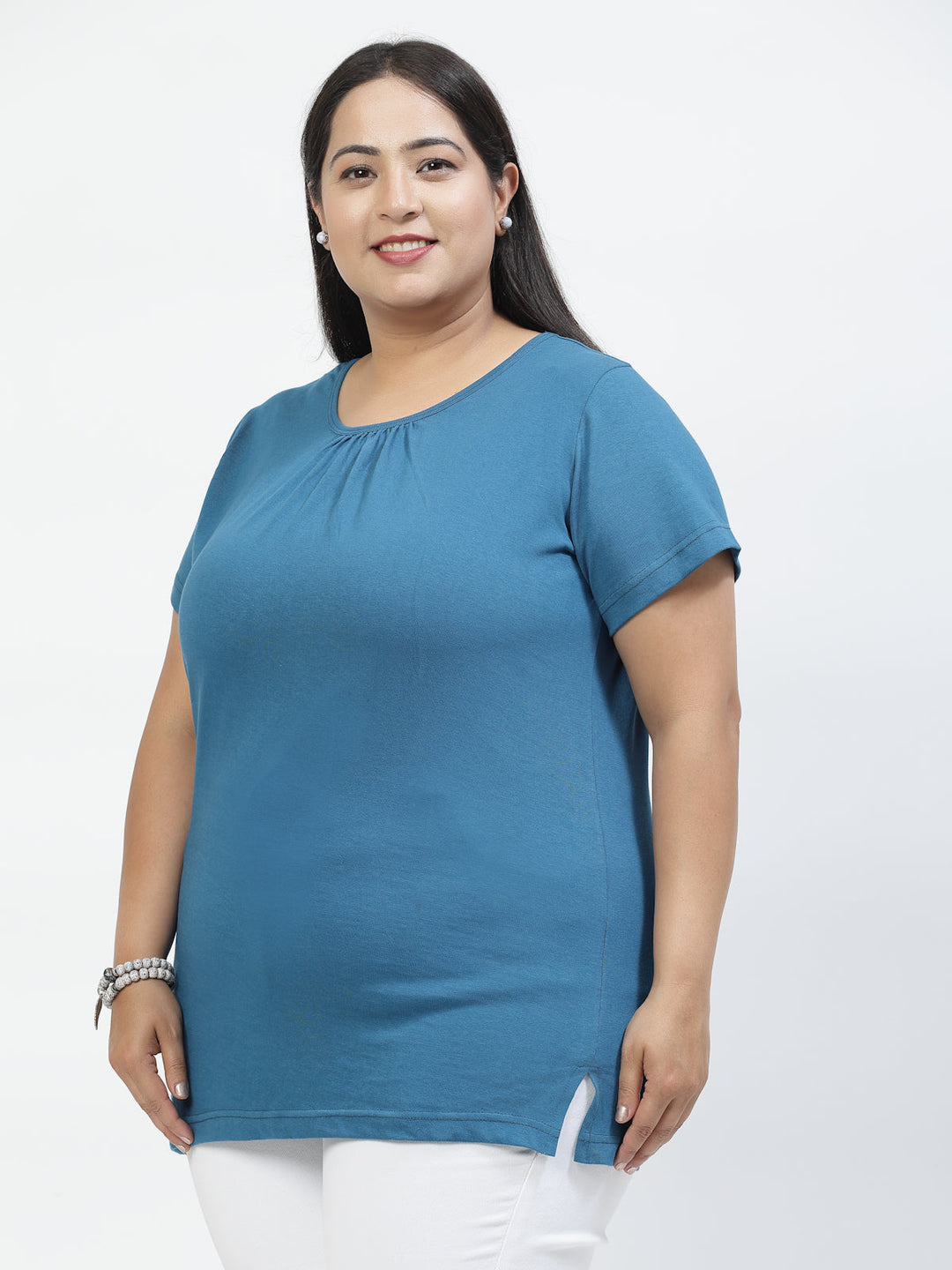 Plus Size  Cotton T-shirt