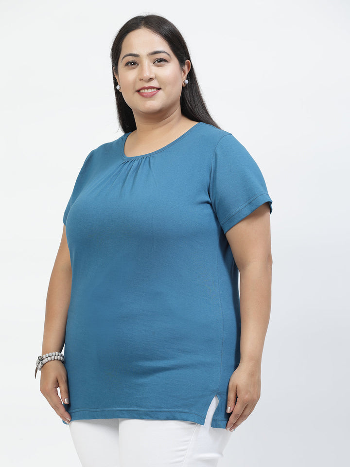 Plus Size  Cotton T-shirt