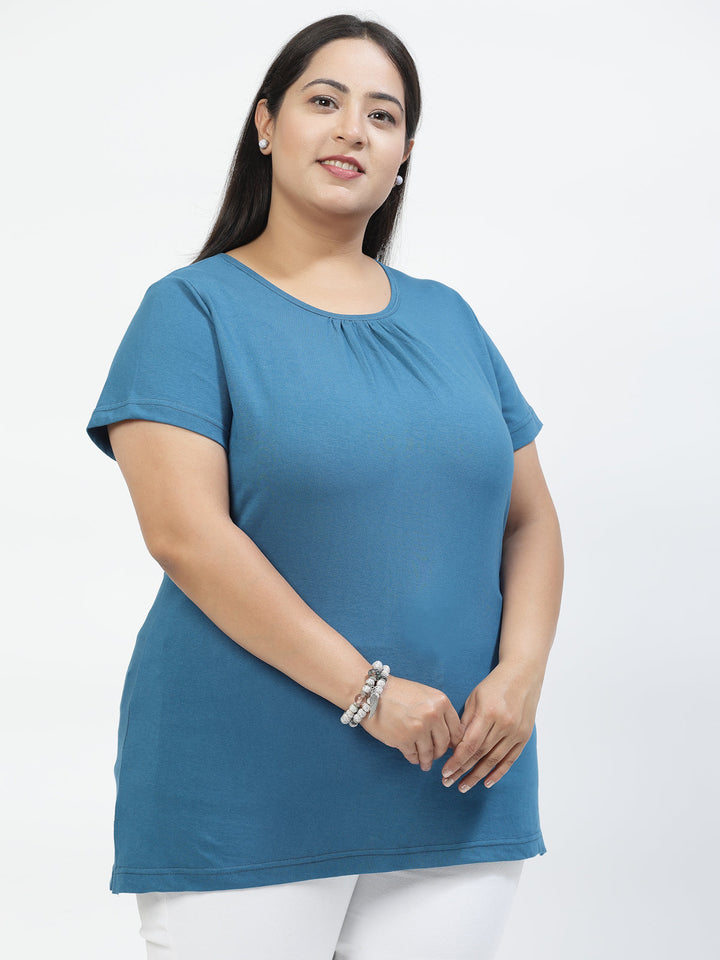 Plus Size  Cotton T-shirt