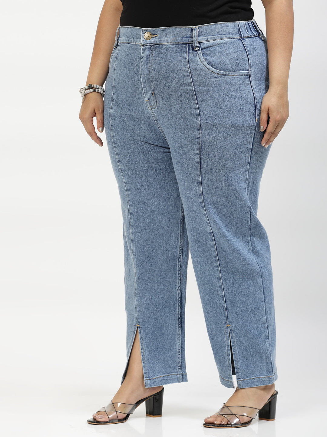 Plus Size Women Stretchable Jeans