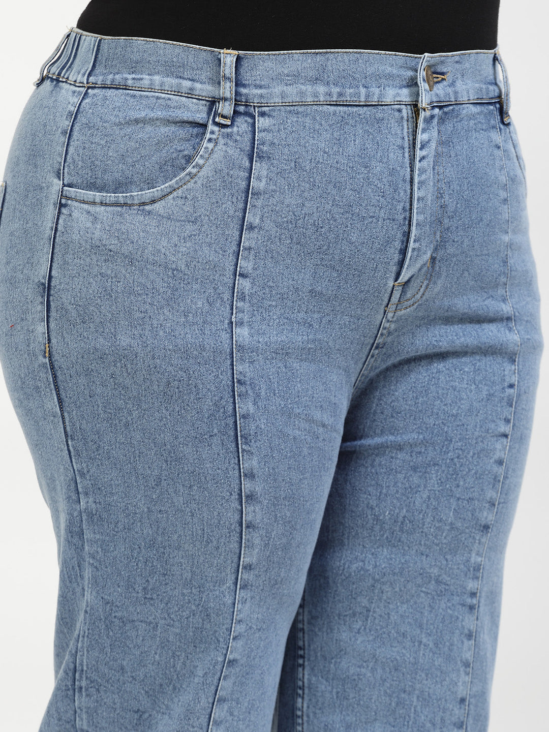Plus Size Women Stretchable Jeans