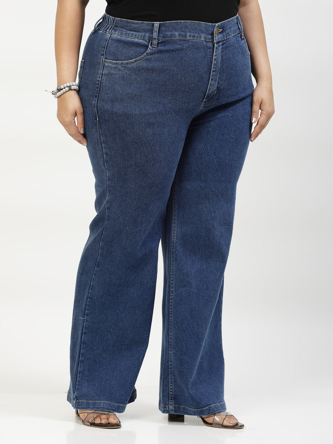 Plus Size Women Stretchable Jeans