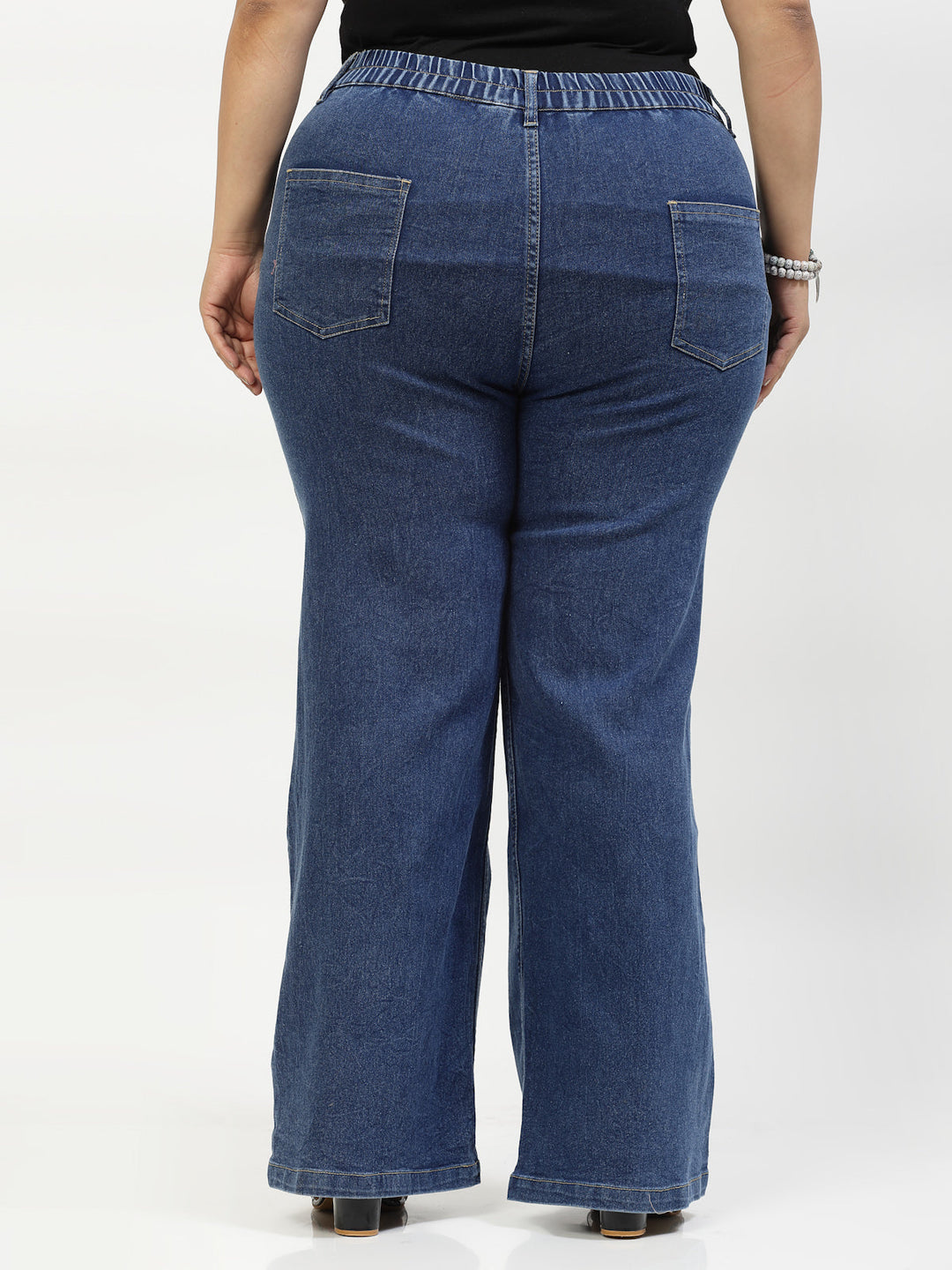 Plus Size Women Stretchable Jeans