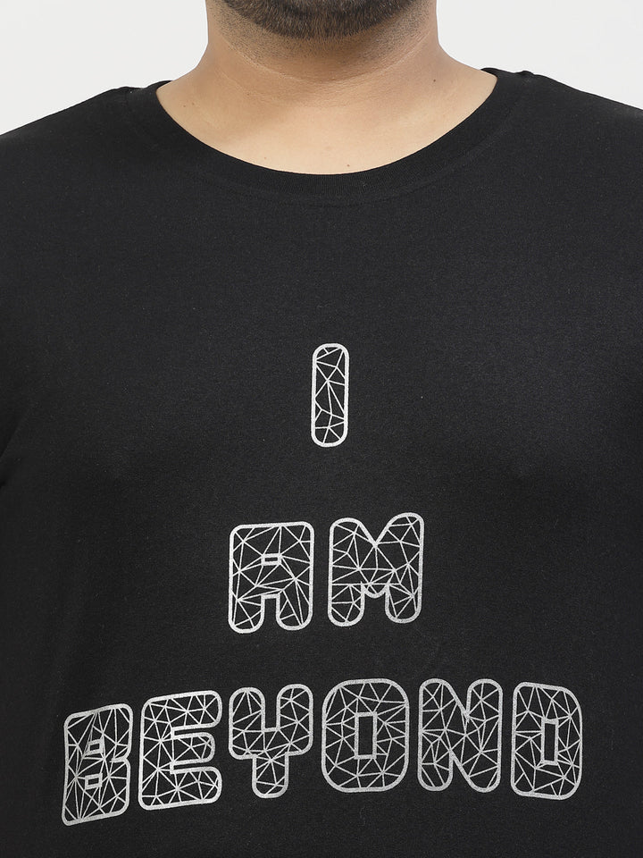 Plus Size  Graphic Printed Cotton T-shirt