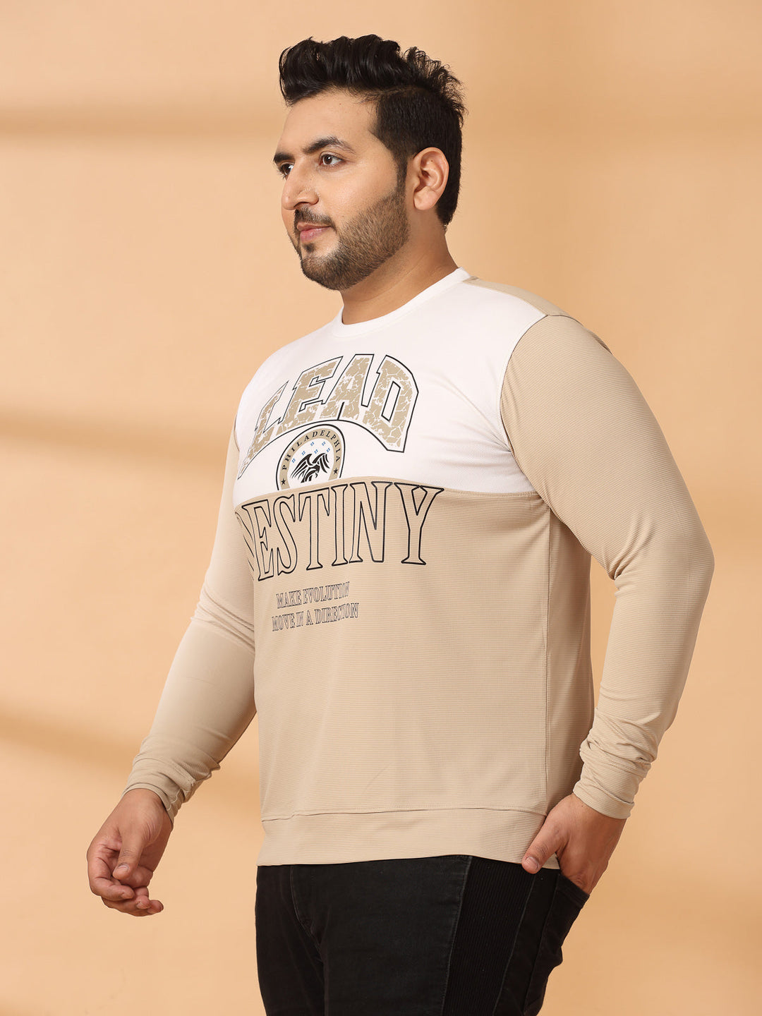 Plus Size Men Sweatshirt