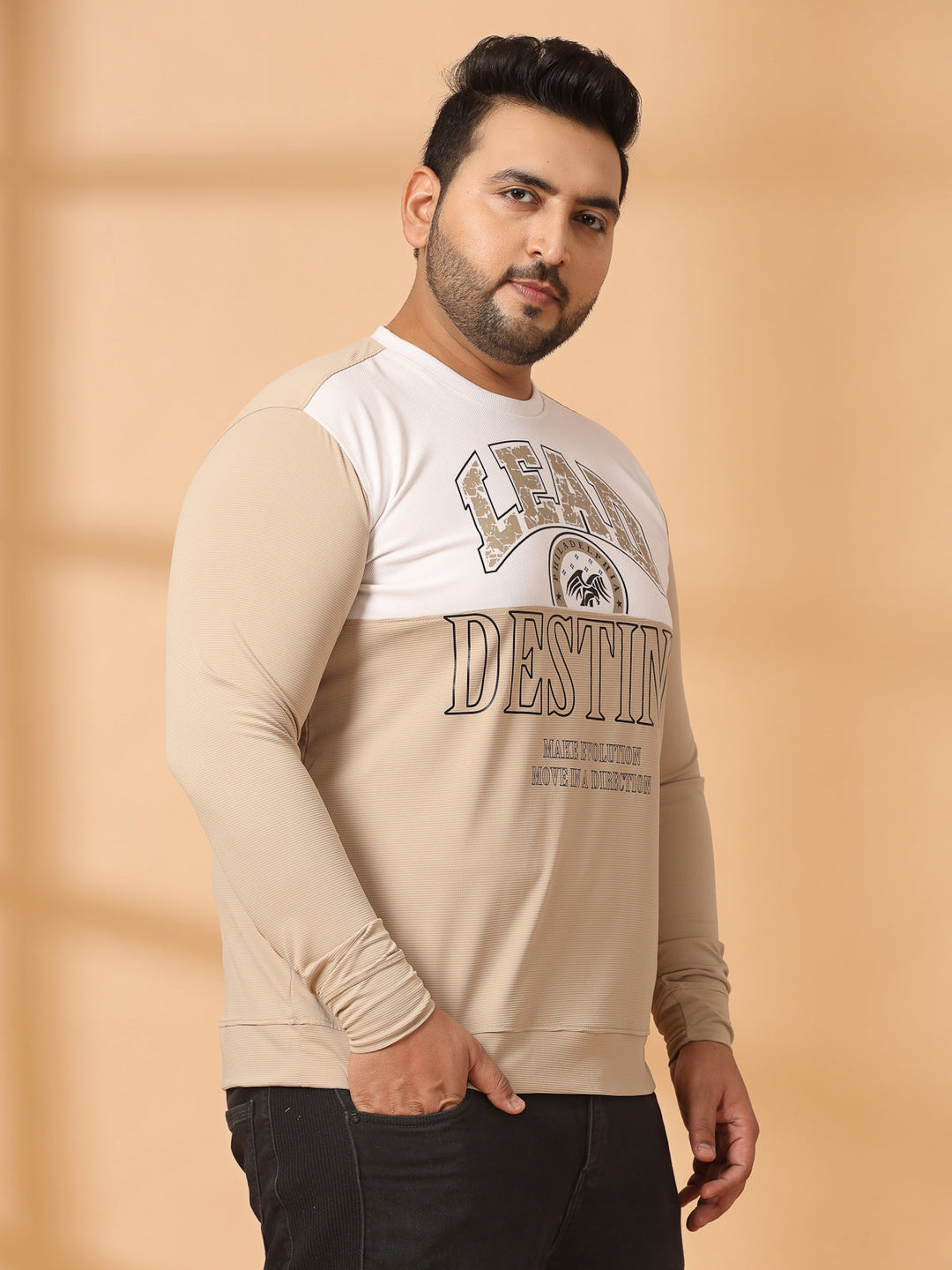 Plus Size Men Sweatshirt