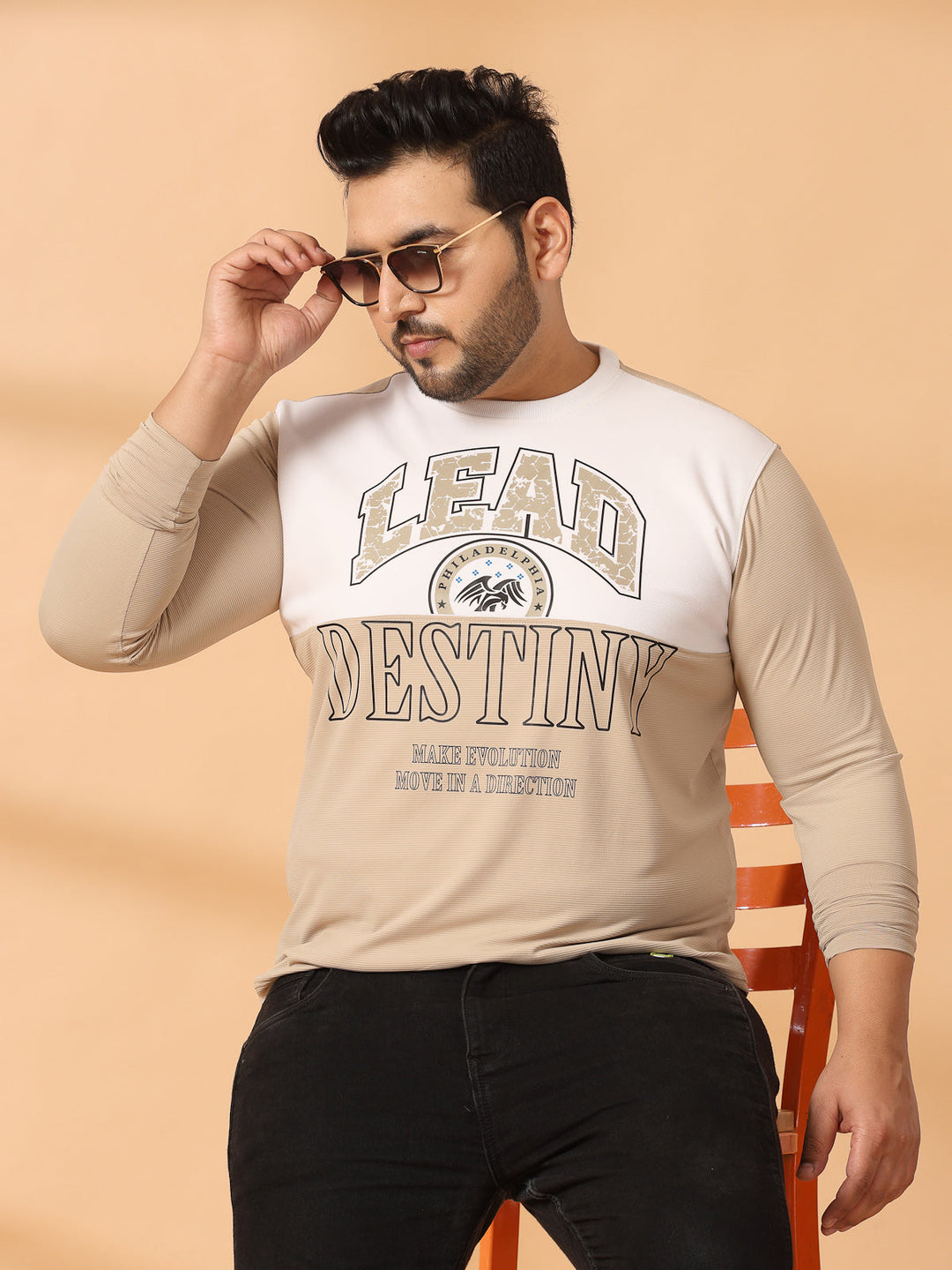 Plus Size Men Sweatshirt