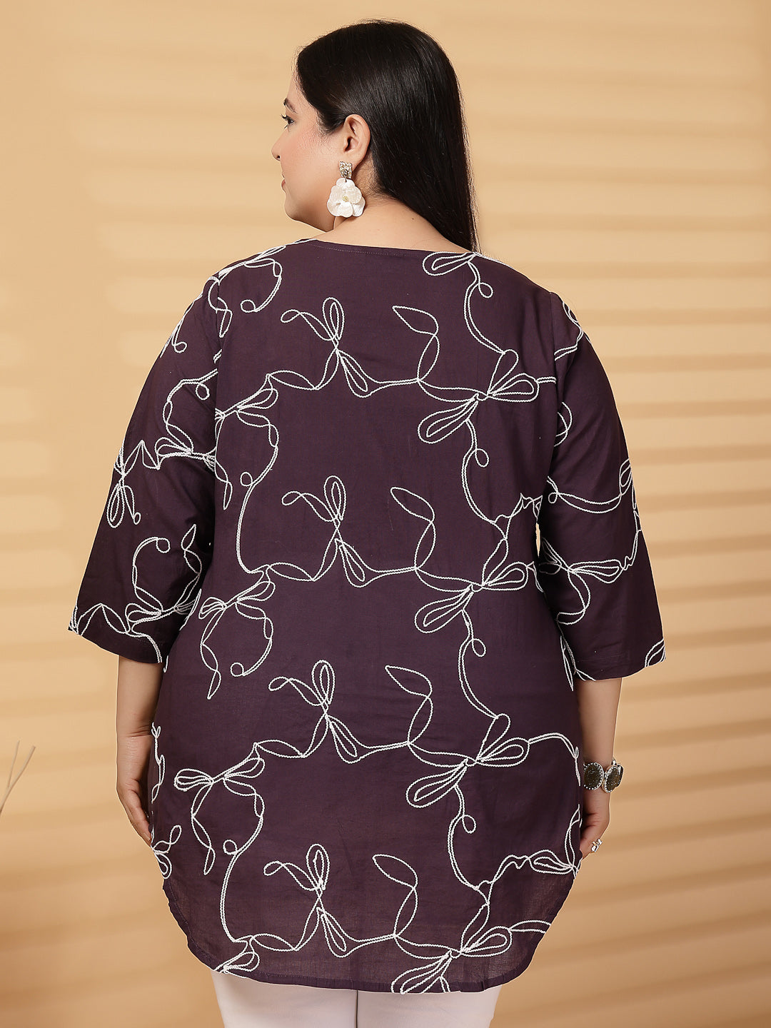 Plus Size  V-Neck Top