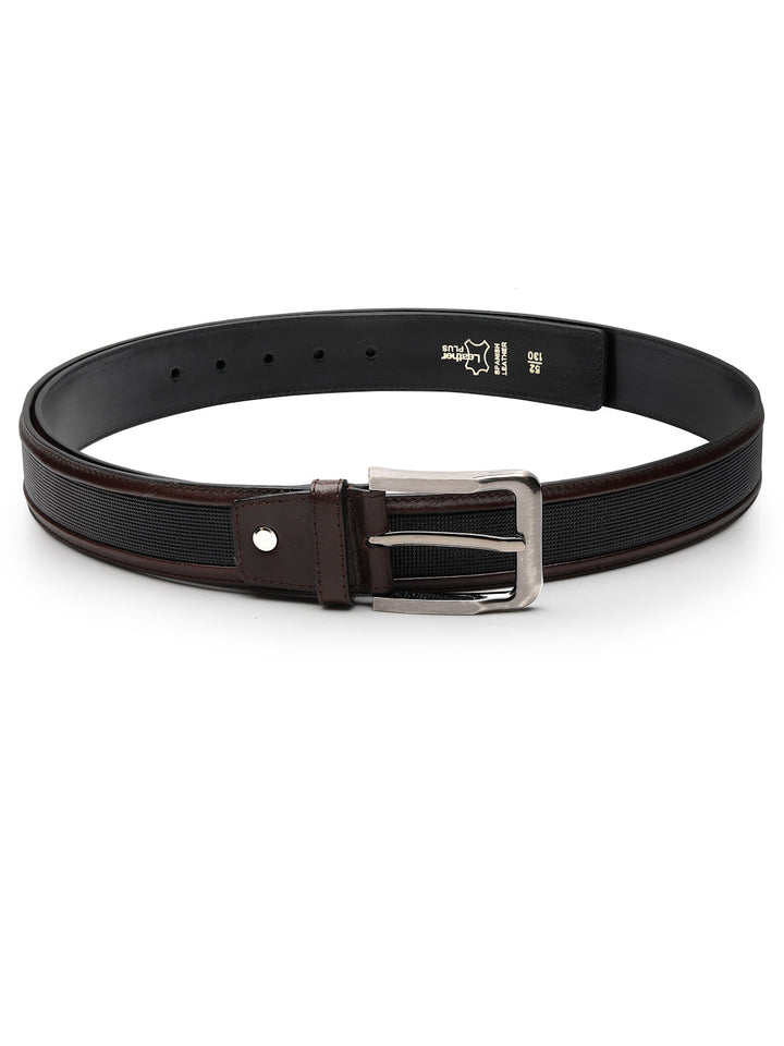 Plus Size Men's Designer Structure belt