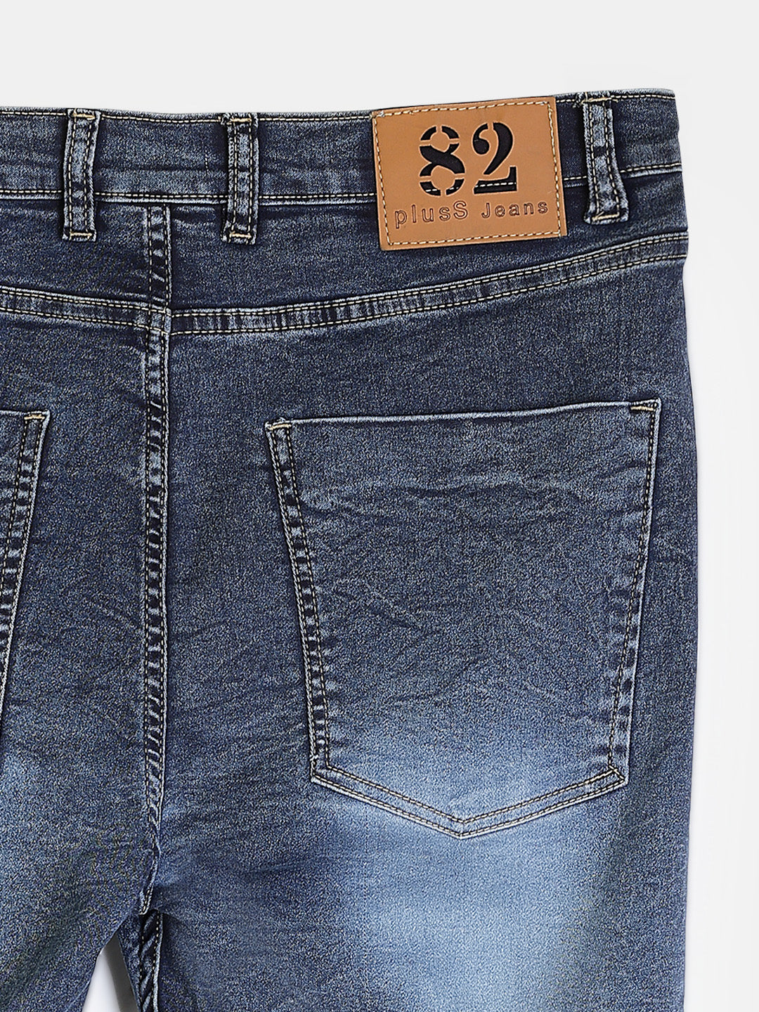 Plus Size Women Blue Regular Fit Mid-Rise Mildly Distressed Jeans