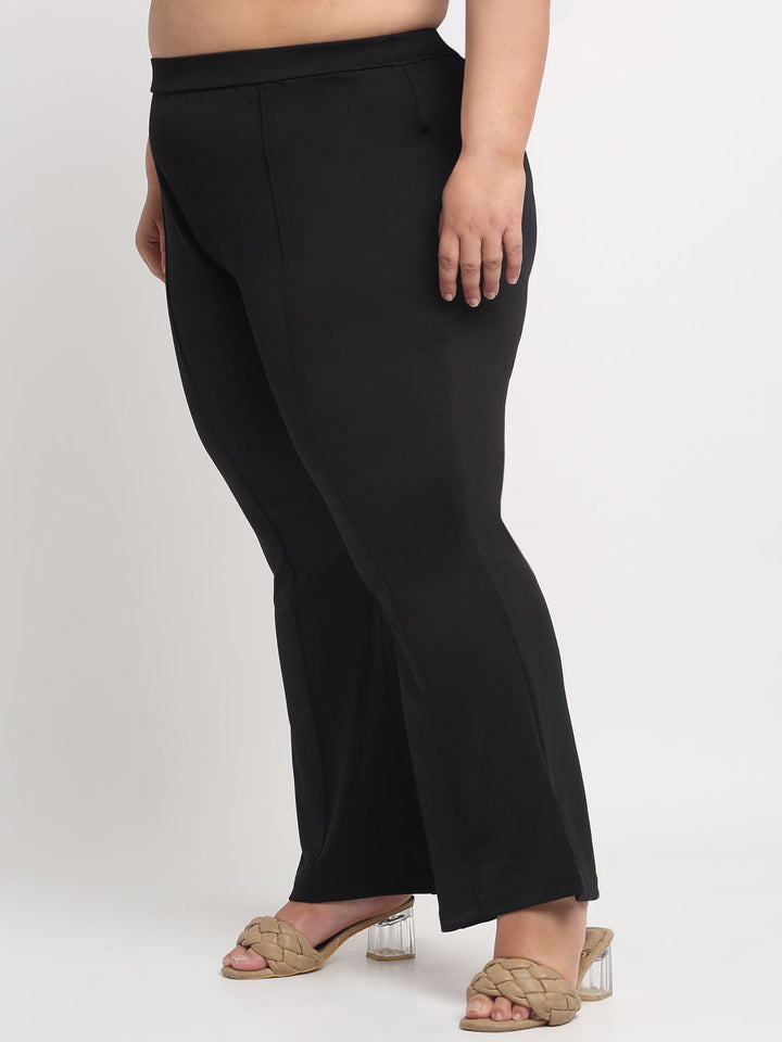 Plus Size Women  Black Slim Fit Jeggings