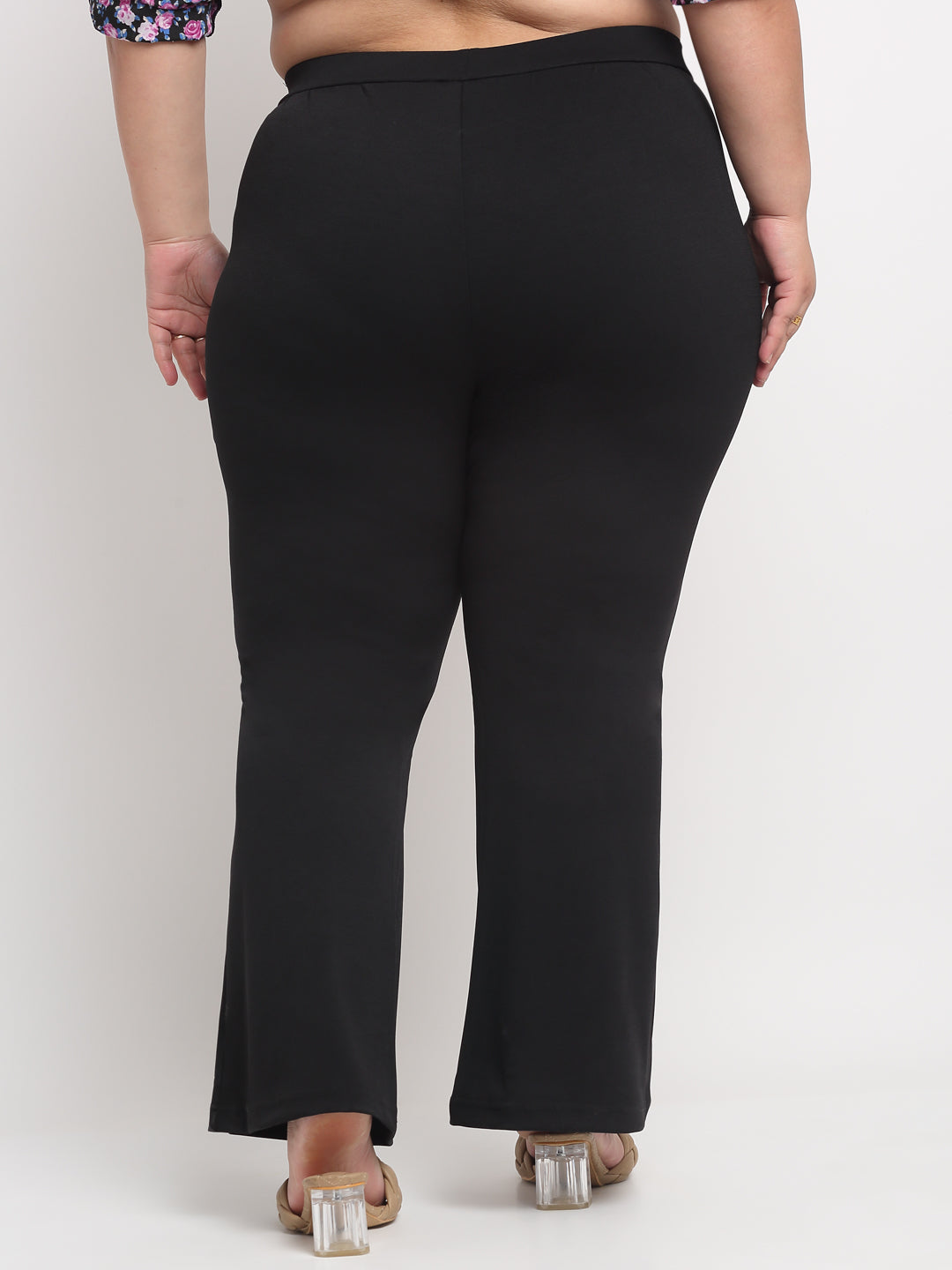 Plus Size Women  Black Slim Fit Jeggings