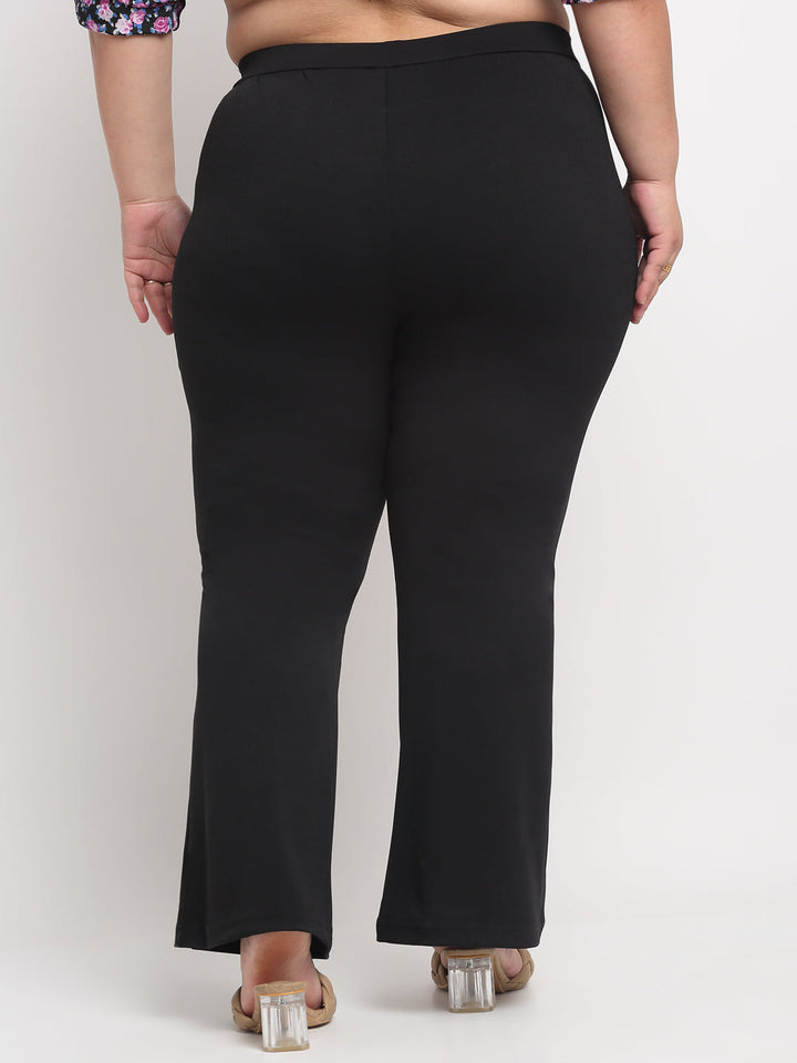 Plus Size Women  Black Slim Fit Jeggings