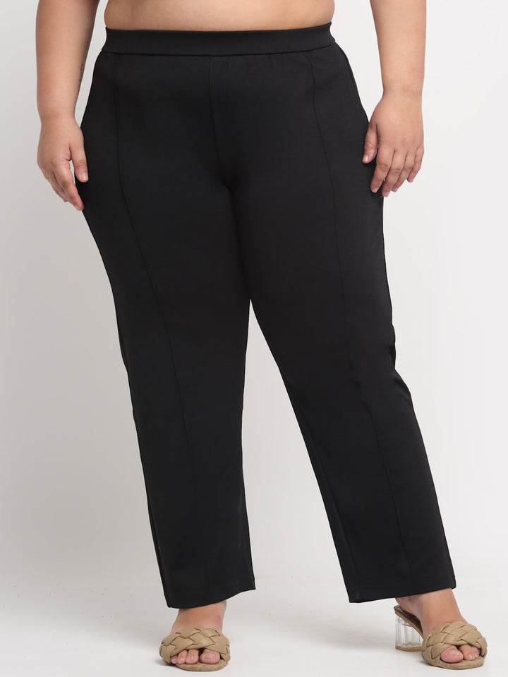 Plus Size Women  Black Jeggings
