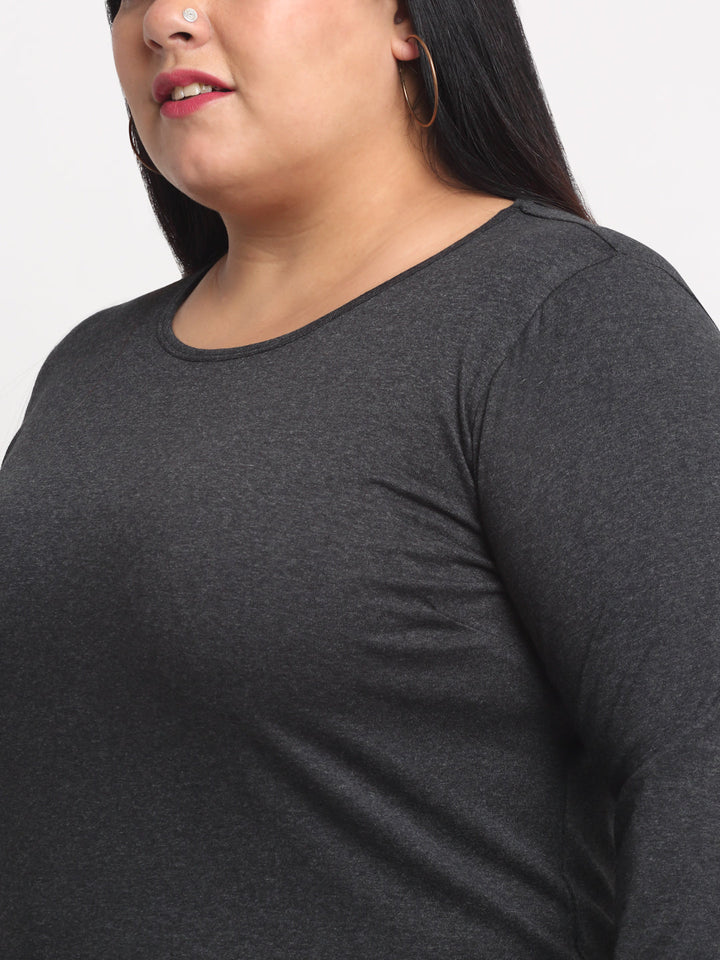 Plus Size Women  Charcoal T-shirt