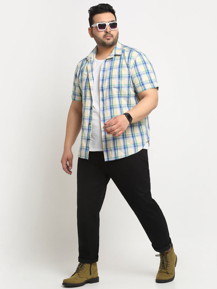 Plus Size Men  Comfort Regular-Fit Stretchable Cotton Jeans