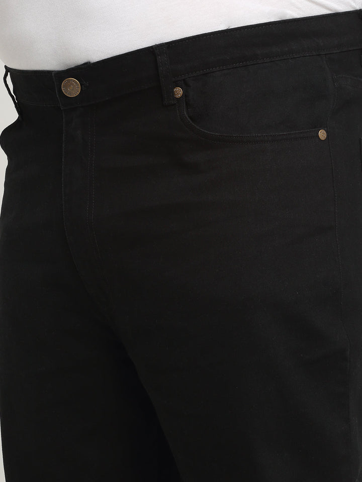 Plus Size Men  Comfort Regular-Fit Stretchable Cotton Jeans