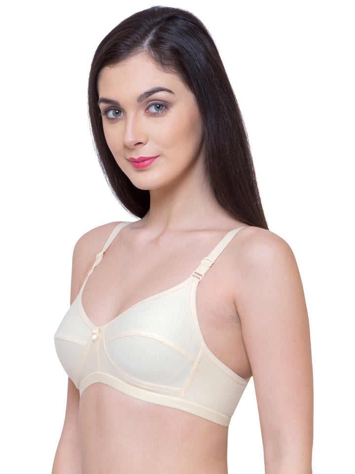 Women's Non Padded Non-Wired Regular Bra (Pack of 4)-ZOE