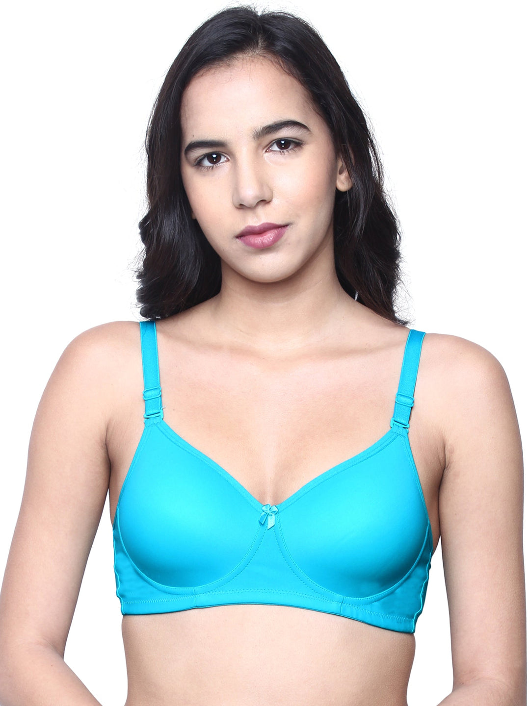 Women's Padded and Non Wired Full Coverage T-Shirt Bra (Pack of 2)-LILY
