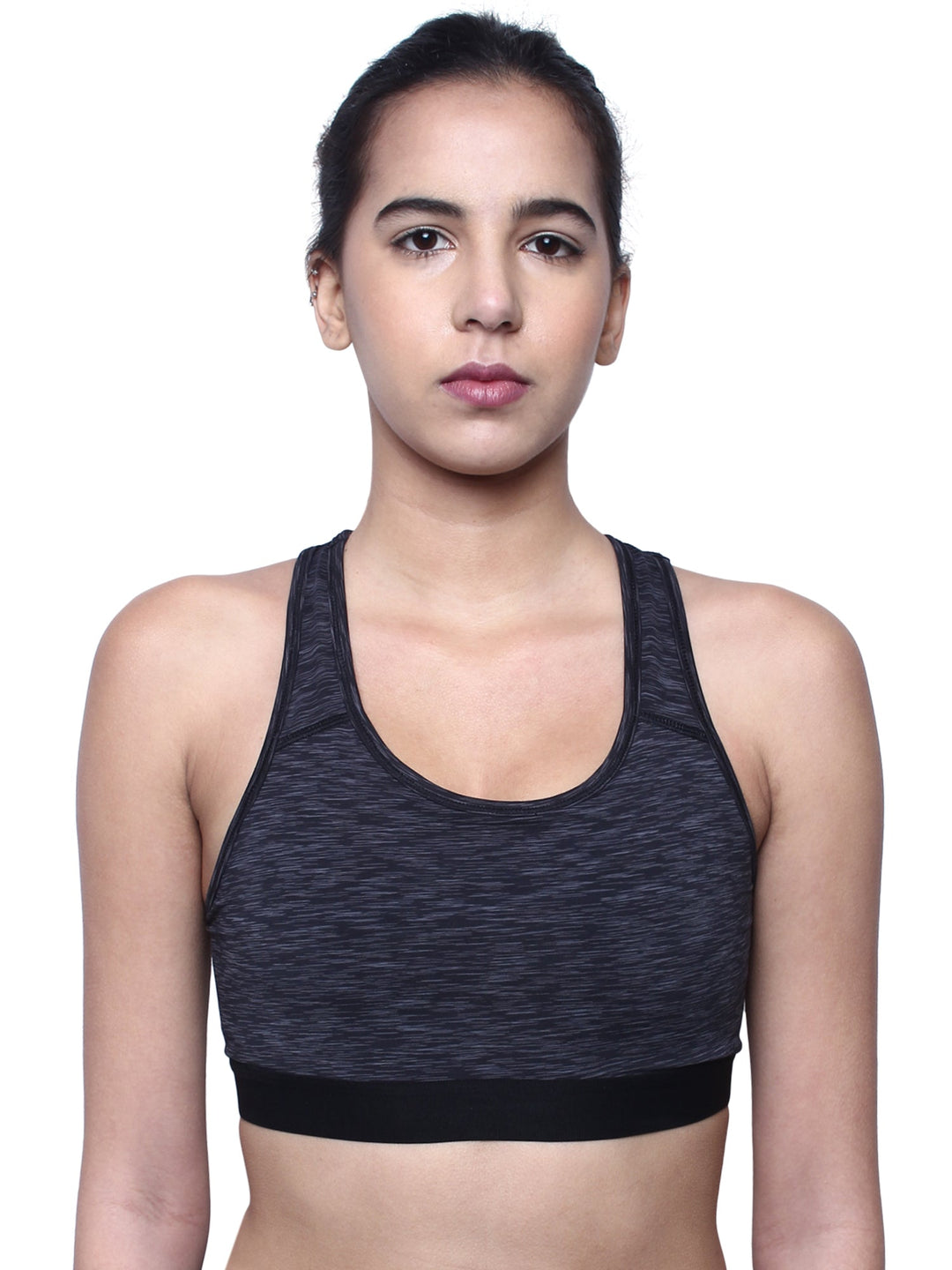 Women's Medium Impact Lightly Padded Sports Bra for Gym,Running, Yoga, Workout-KATE