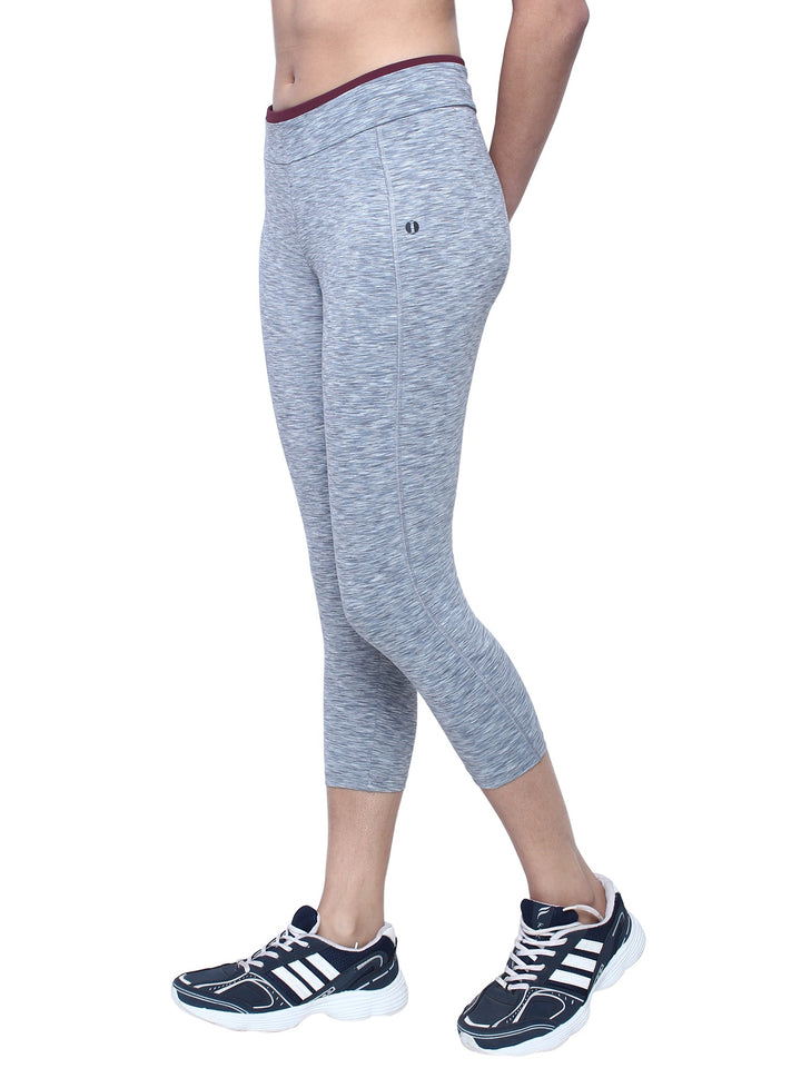 Women stretchable Activewear Capri for Gym, Yoga, Running-JAZZ