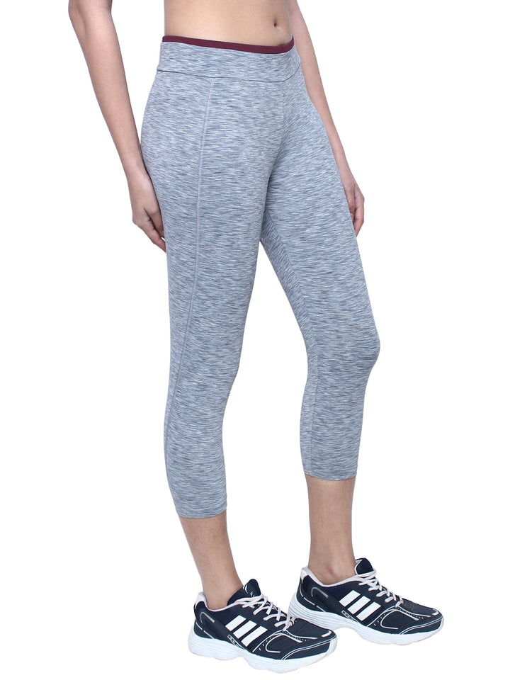 Women stretchable Activewear Capri for Gym, Yoga, Running-JAZZ