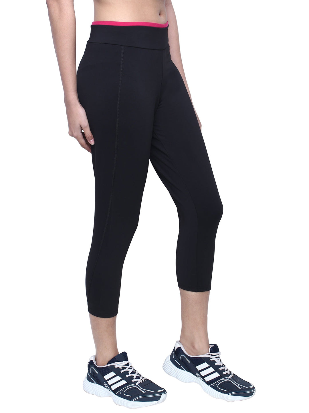 Women stretchable Activewear Capri for Gym, Yoga, Running-JAZZ